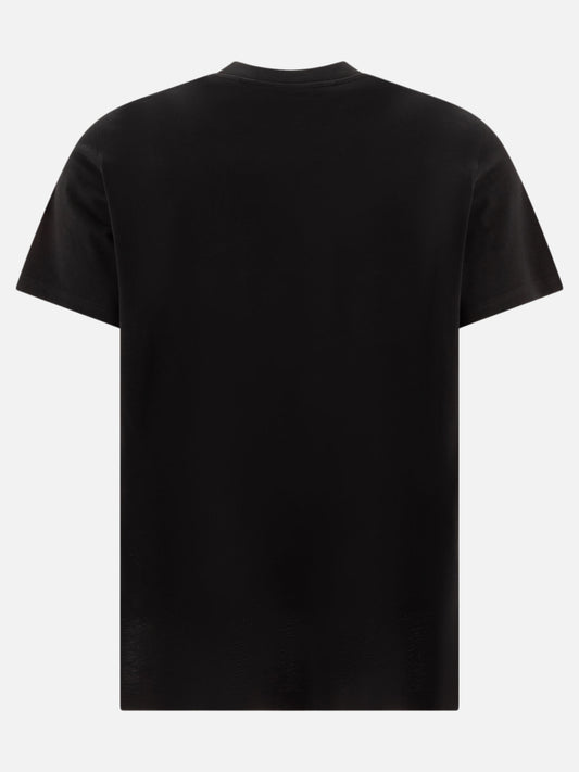Moncler T-shirt with logo 11027635_S Blue 2