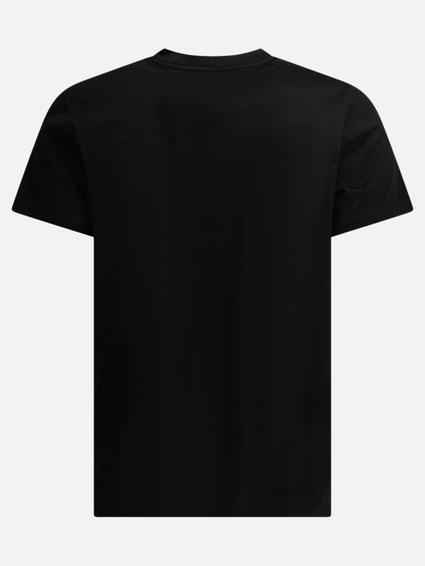 Moncler T-shirt with double logo patch 14342519_S Black thumbnail_2