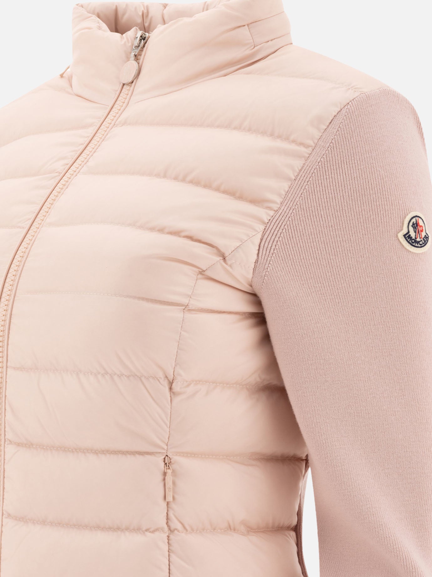 Moncler Padded wool cardigan 13833089_XS Pink thumbnail_4
