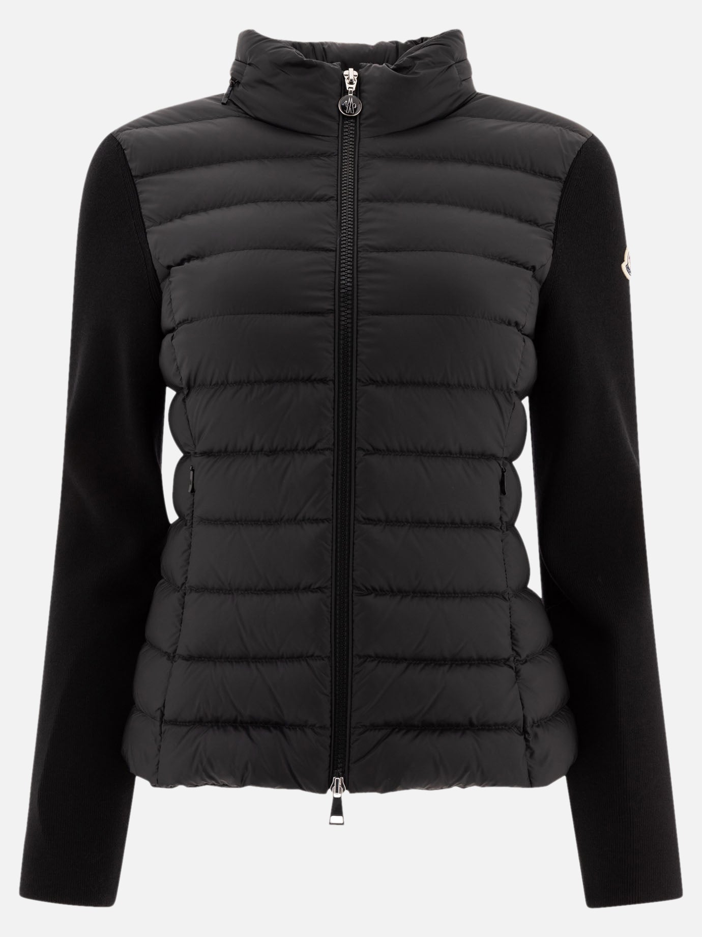 Down jackets Logo  Black - Moncler Women | PDP | VIETTI Online Store | thumbnail