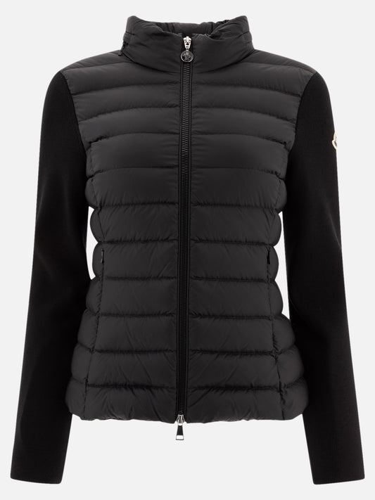 Down jackets Logo  Black - Moncler Women | PLP | VIETTI Online Store 
