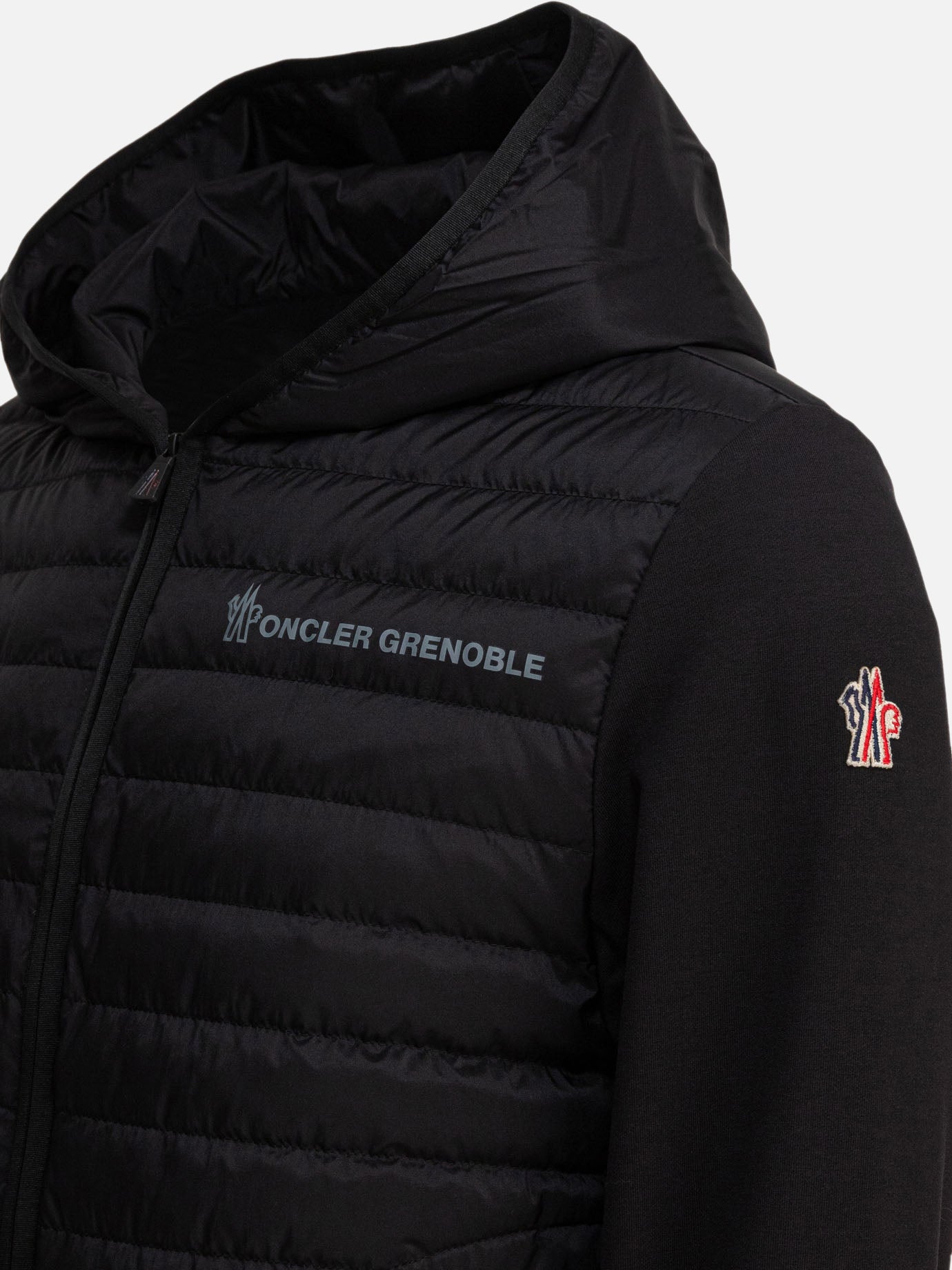 Quilted & Utility Jackets Solid colour  Black - Moncler Grenoble Men | PDP | VIETTI Online Store | thumbnail_4