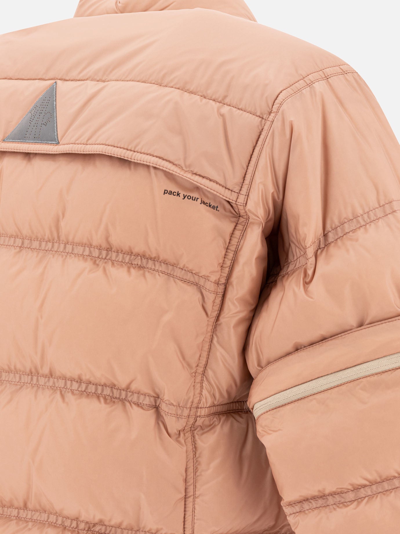 Moncler Grenoble "Mauduit" down jacket Pink