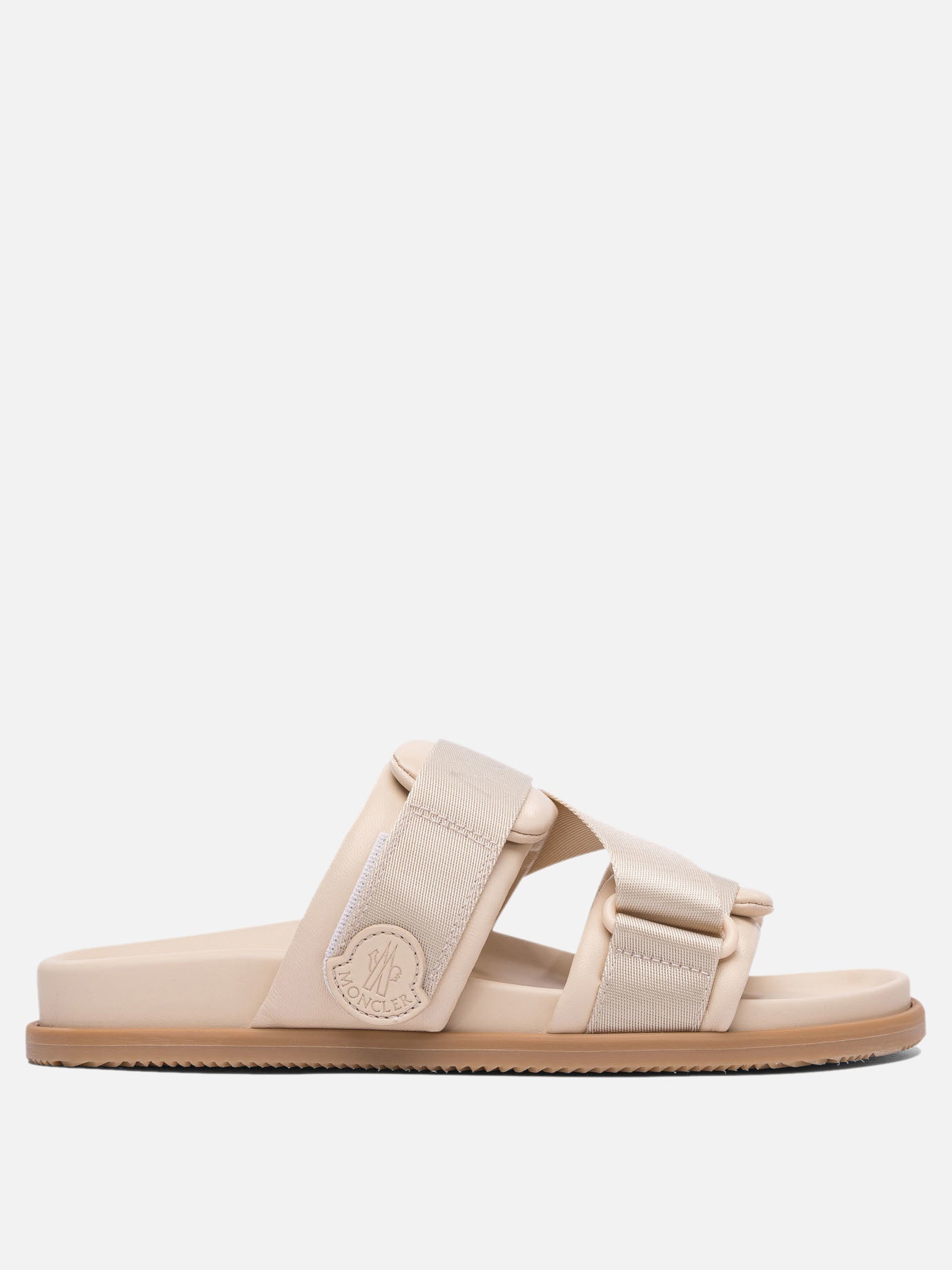 Moncler &quot;Mon Summer&quot; slides 14427485_36 Beige thumbnail_1