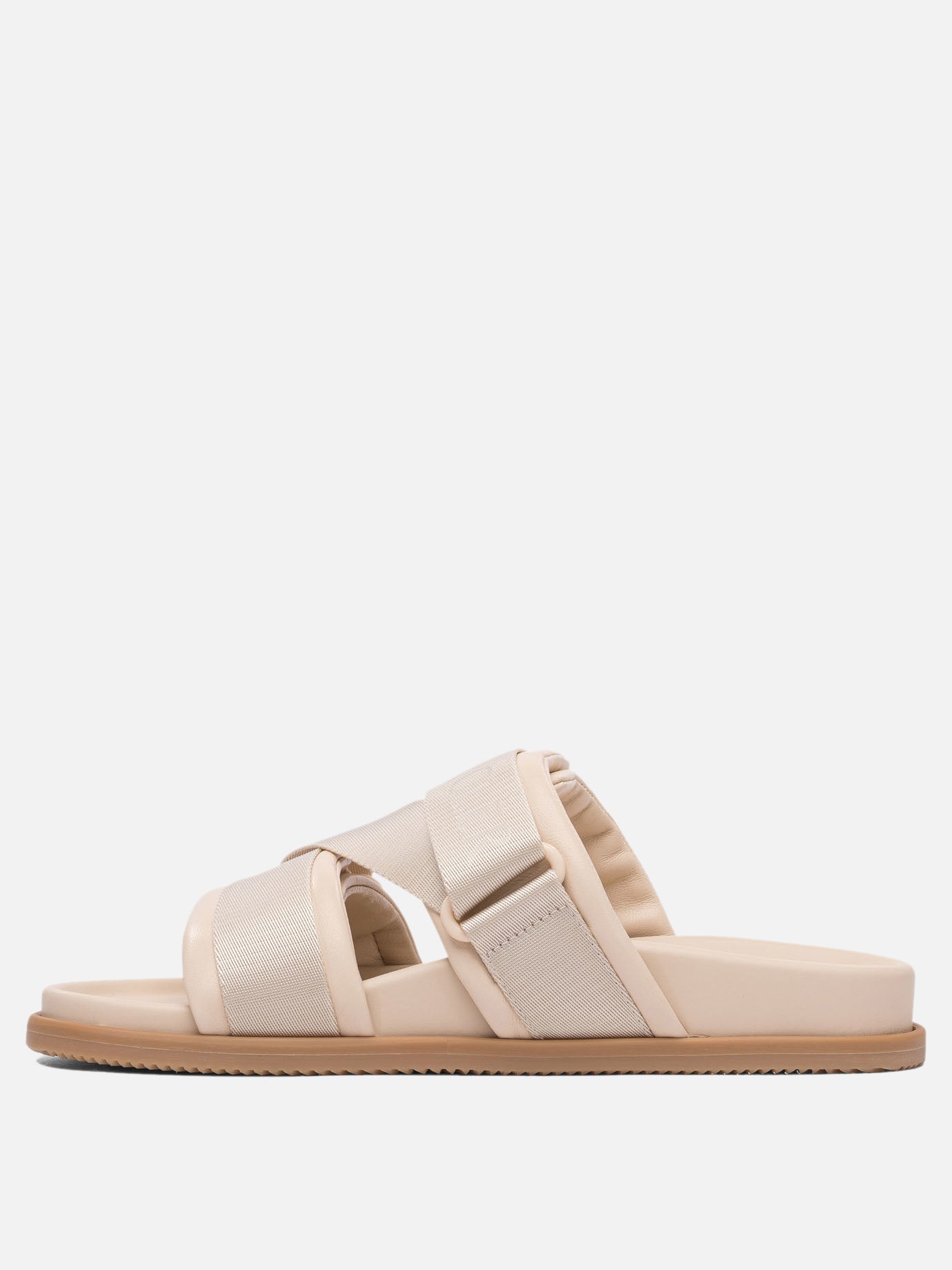 Moncler &quot;Mon Summer&quot; slides 14427485_36 Beige thumbnail_3