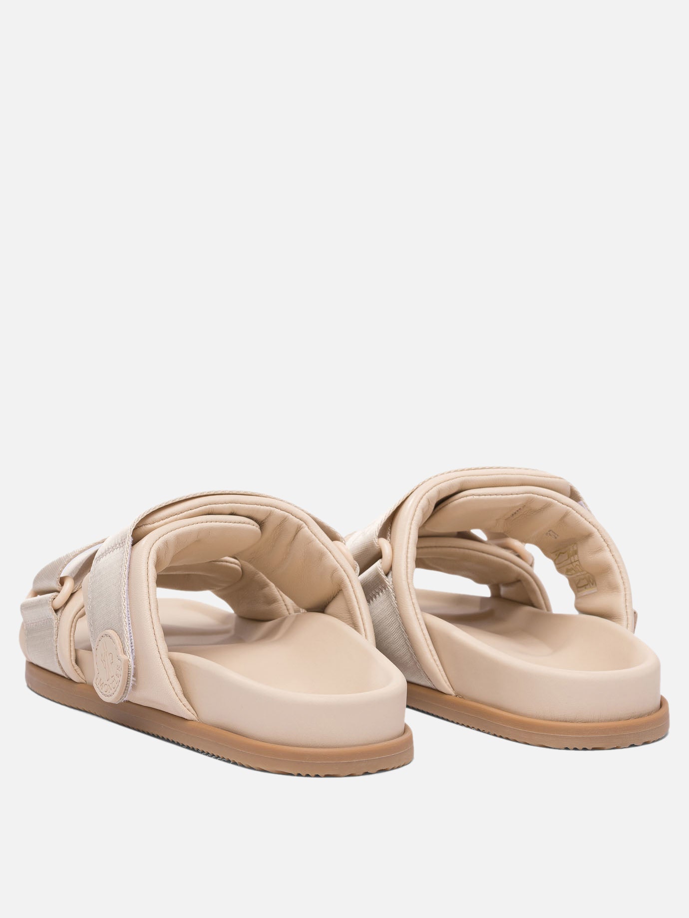 Moncler &quot;Mon Summer&quot; slides 14427485_36 Beige thumbnail_4