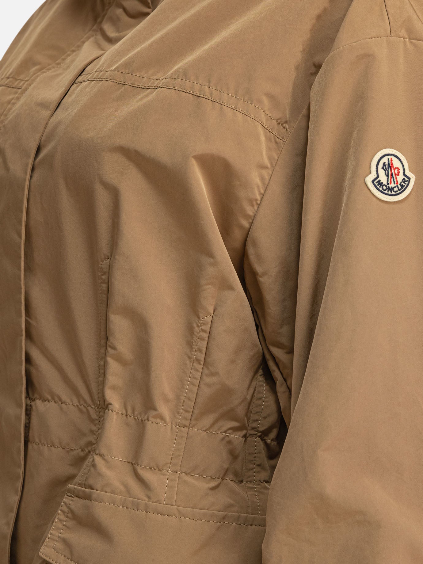 Moncler "Nades" parka Beige