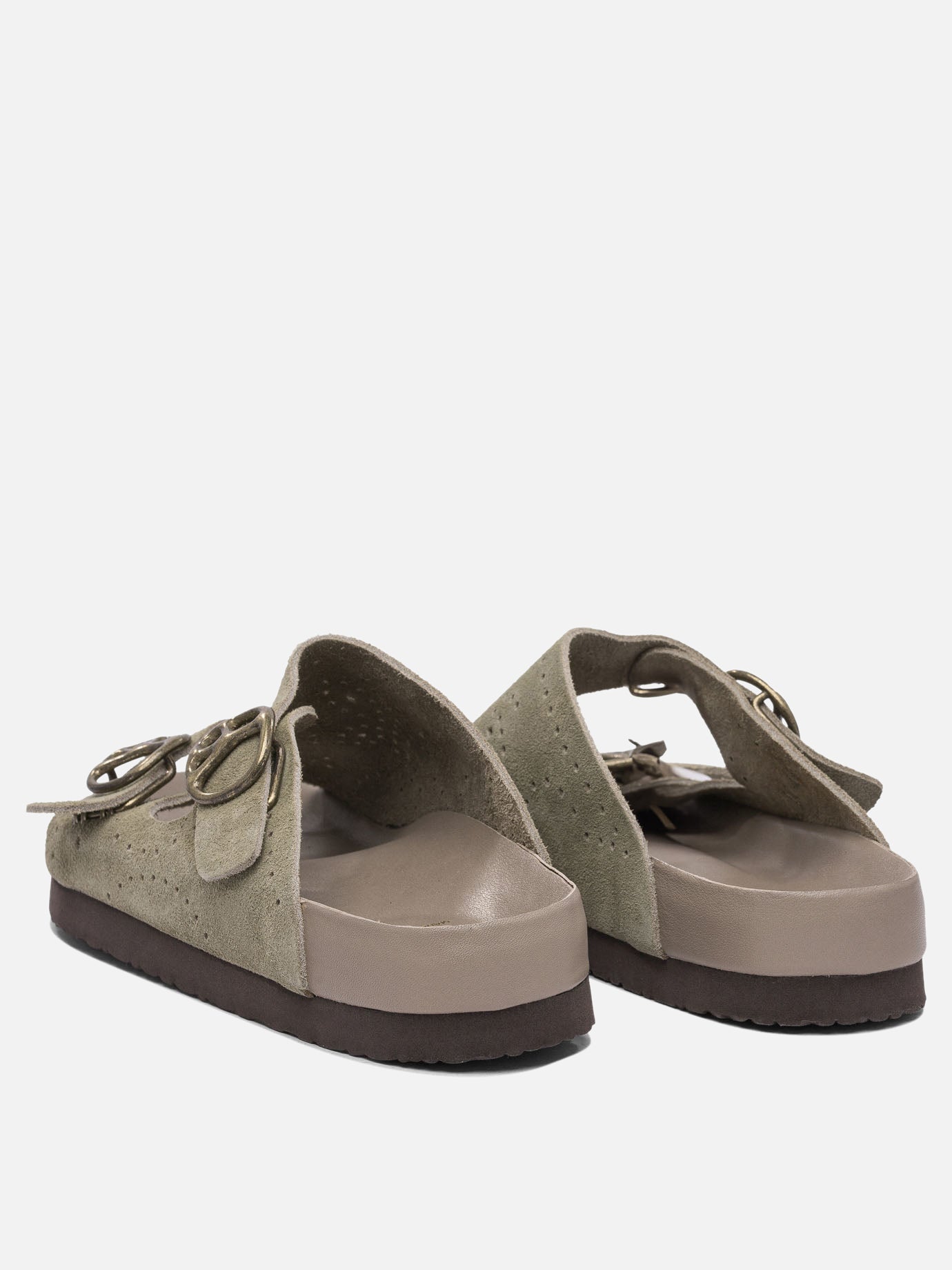 Slides 100% leather - 100% rubber  Beige - Needles Men | PDP | VIETTI Online Store | Zoom-Modal_4
