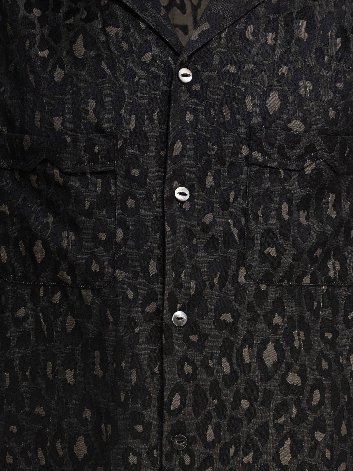 Needles &quot;One-Up&quot; shirt 15964304_S Black thumbnail_3