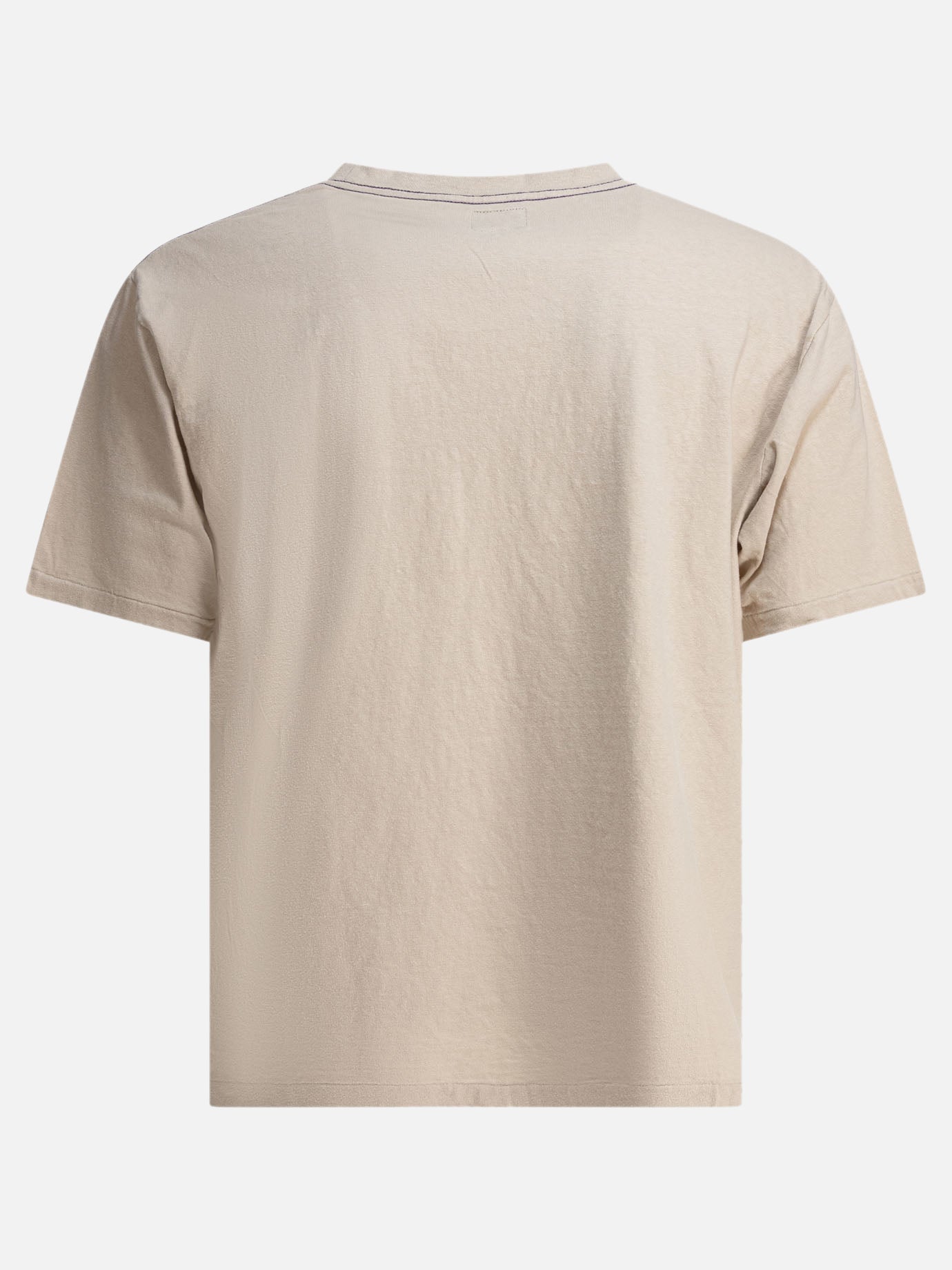 Crewneck t-shirts Logo  Beige - Needles Men | PDP | VIETTI Online Store | Zoom-Modal_2
