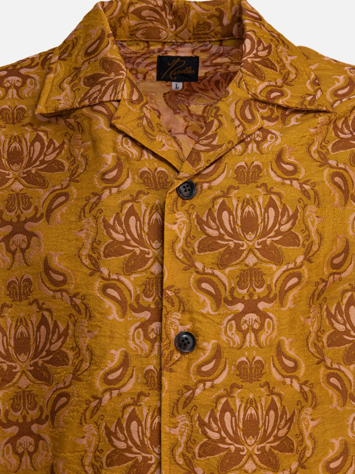 Camicie casual Print  Giallo - Needles Uomo | PDP | VIETTI Online Store | thumbnail_3