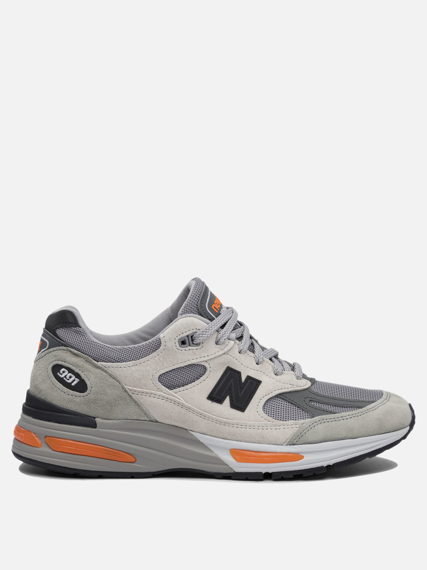Sneaker basse 70% leather 30% mesh - 100% rubber  Grigio - New Balance Uomo | PDP | VIETTI Online Store | thumbnail