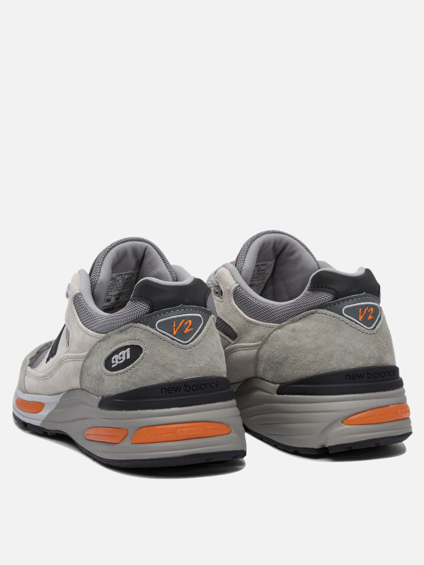 Sneaker basse 70% leather 30% mesh - 100% rubber  Grigio - New Balance Uomo | PDP | VIETTI Online Store | thumbnail_4