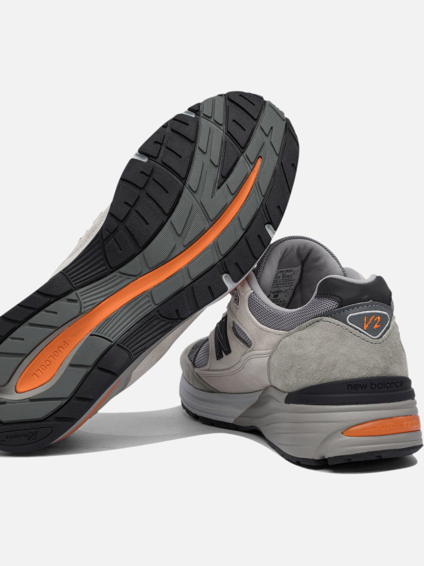 Sneaker basse 70% leather 30% mesh - 100% rubber  Grigio - New Balance Uomo | PDP | VIETTI Online Store | Zoom-Modal_5
