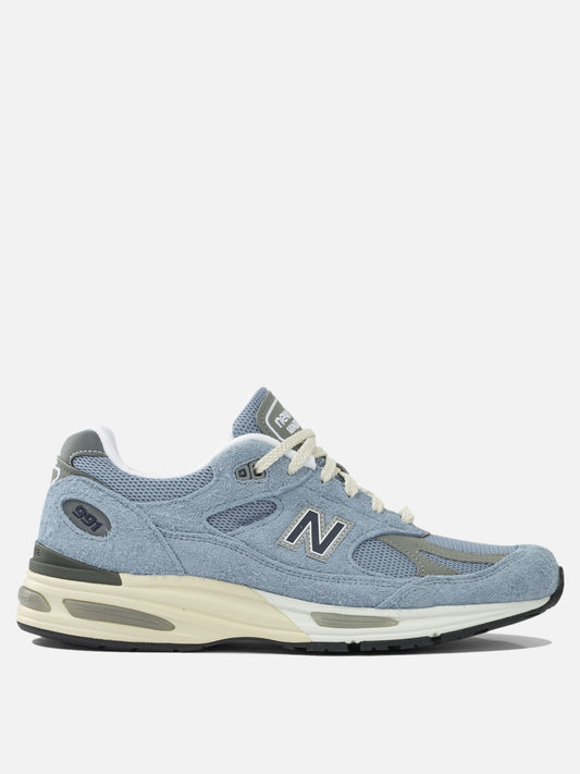 Sneaker basse 100% suede - 100% rubber  Azzurro - New Balance Uomo | PDP | VIETTI Online Store 
