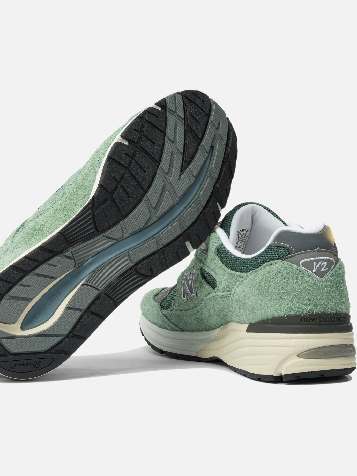 Sneaker basse 50% mesh 50% leather - 100% rubber  Verde - New Balance Uomo | PDP | VIETTI Online Store | Zoom-Modal_5
