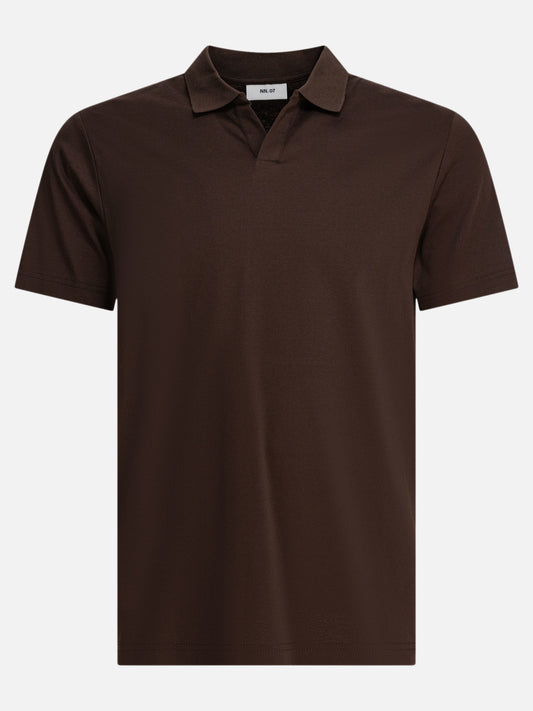 NN.07 "Paul" Polo shirt 16546883_S Brown 1