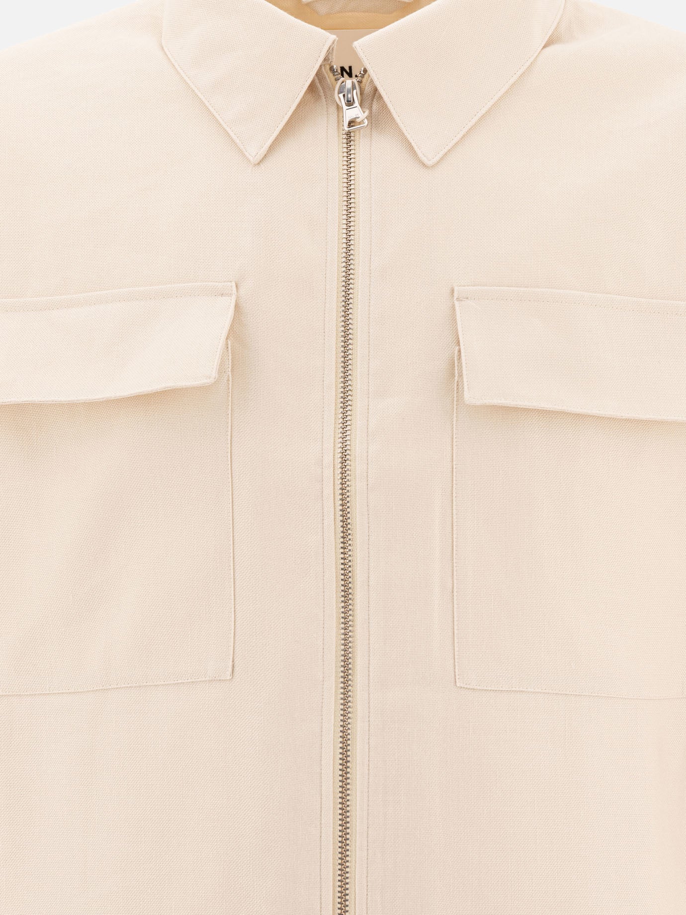Giacche overshirt Solid colour  Bianco - NN.07 Uomo | PDP | VIETTI Online Store | Zoom-Modal_3
