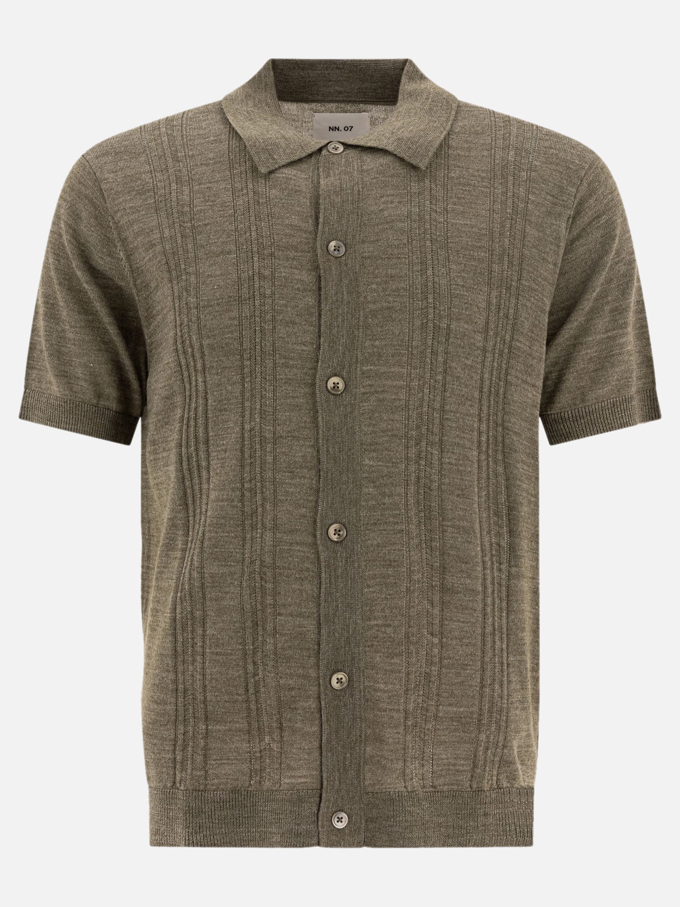 NN.07 Camicia &quot;Thor&quot; 13900666_S Green thumbnail_1