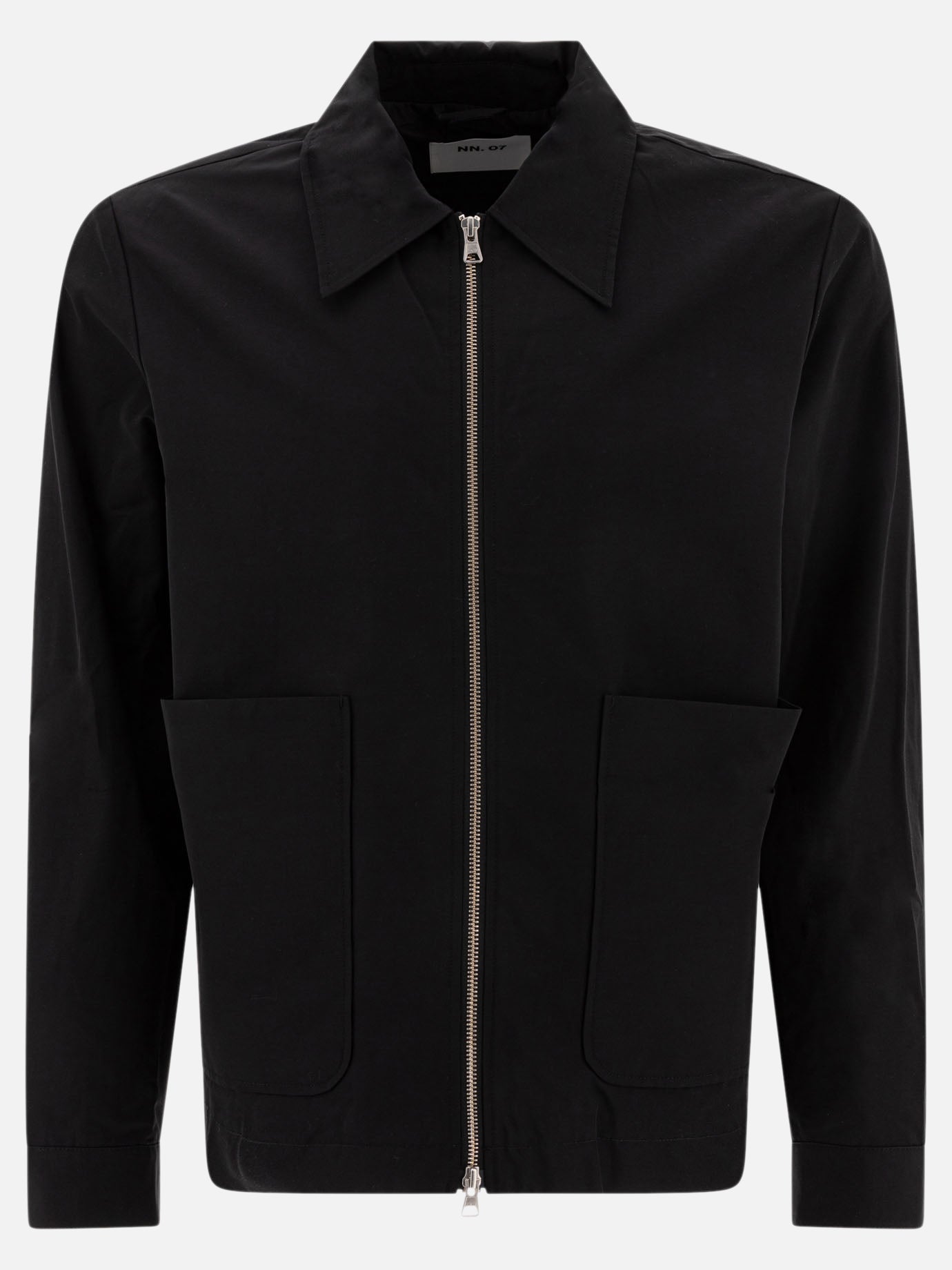 Overshirt jackets Solid colour  Black - NN.07 Men | PDP | VIETTI Online Store | Zoom-Modal
