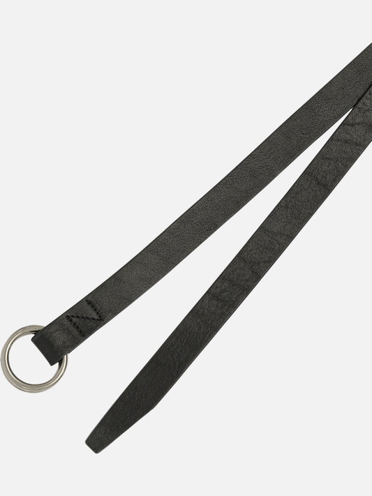 Leather belts 100% cow leather  Black - nonnative Men | PDP | VIETTI Online Store | 2
