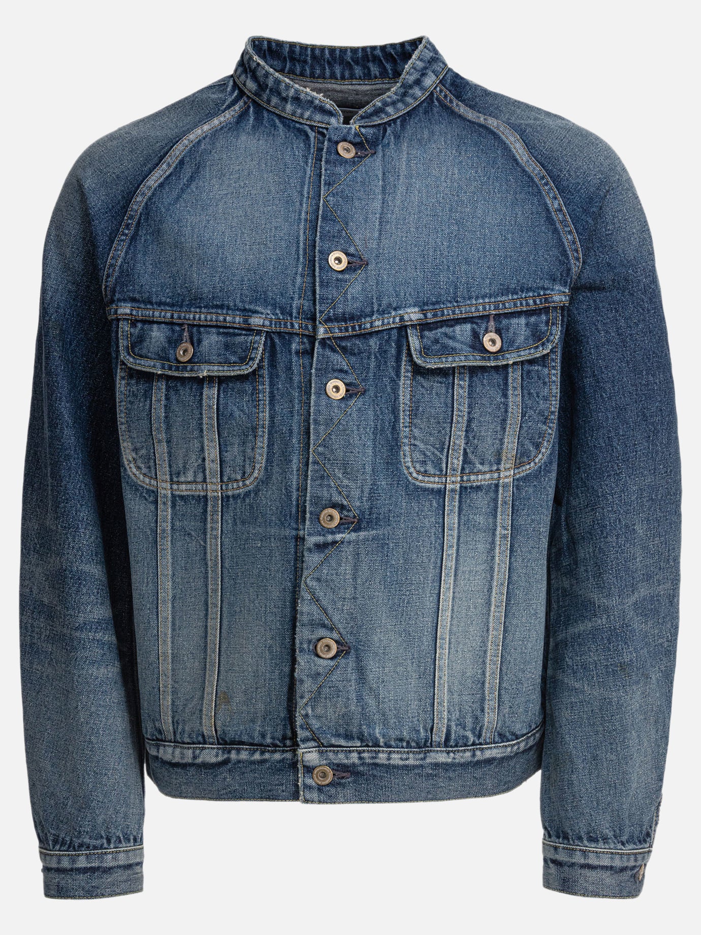 Denim jackets Solid colour  Blue - nonnative Men | PDP | VIETTI Online Store | Zoom-Modal
