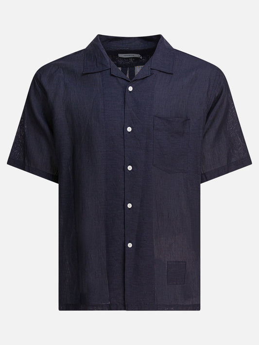 Camicie casual Solid colour  Blu - nonnative Uomo | PDP | VIETTI Online Store 

