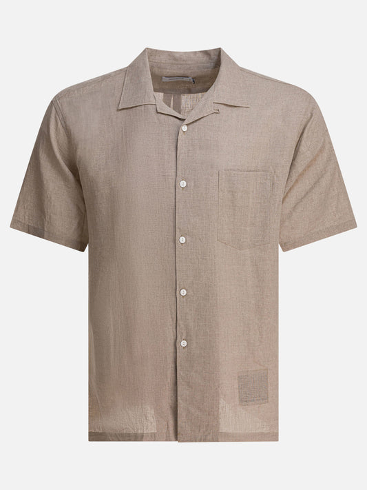 Camicie casual Solid colour  Beige - nonnative Uomo | PDP | VIETTI Online Store 
