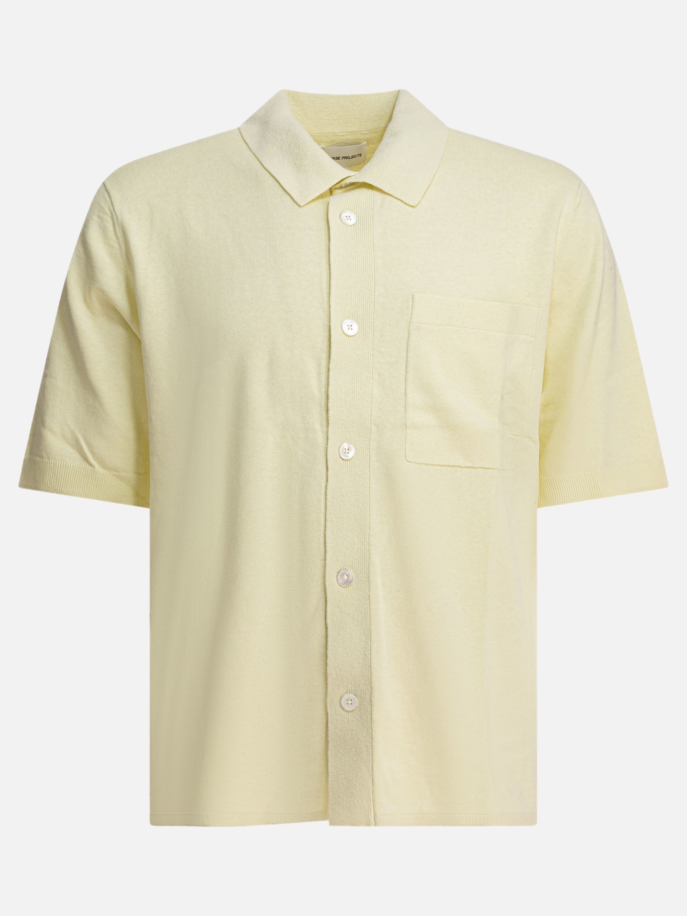 Camicie casual Solid colour  Giallo - Norse Projects Uomo | PDP | VIETTI Online Store | thumbnail