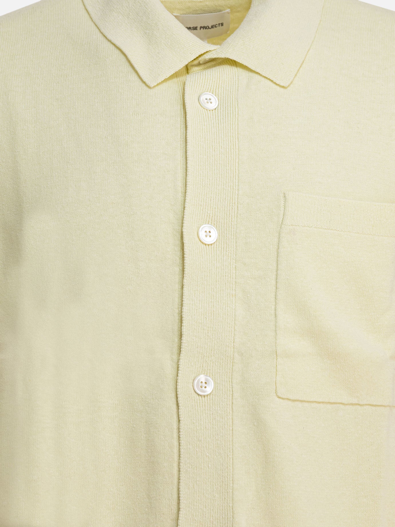 Camicie casual Solid colour  Giallo - Norse Projects Uomo | PDP | VIETTI Online Store | Zoom-Modal_3
