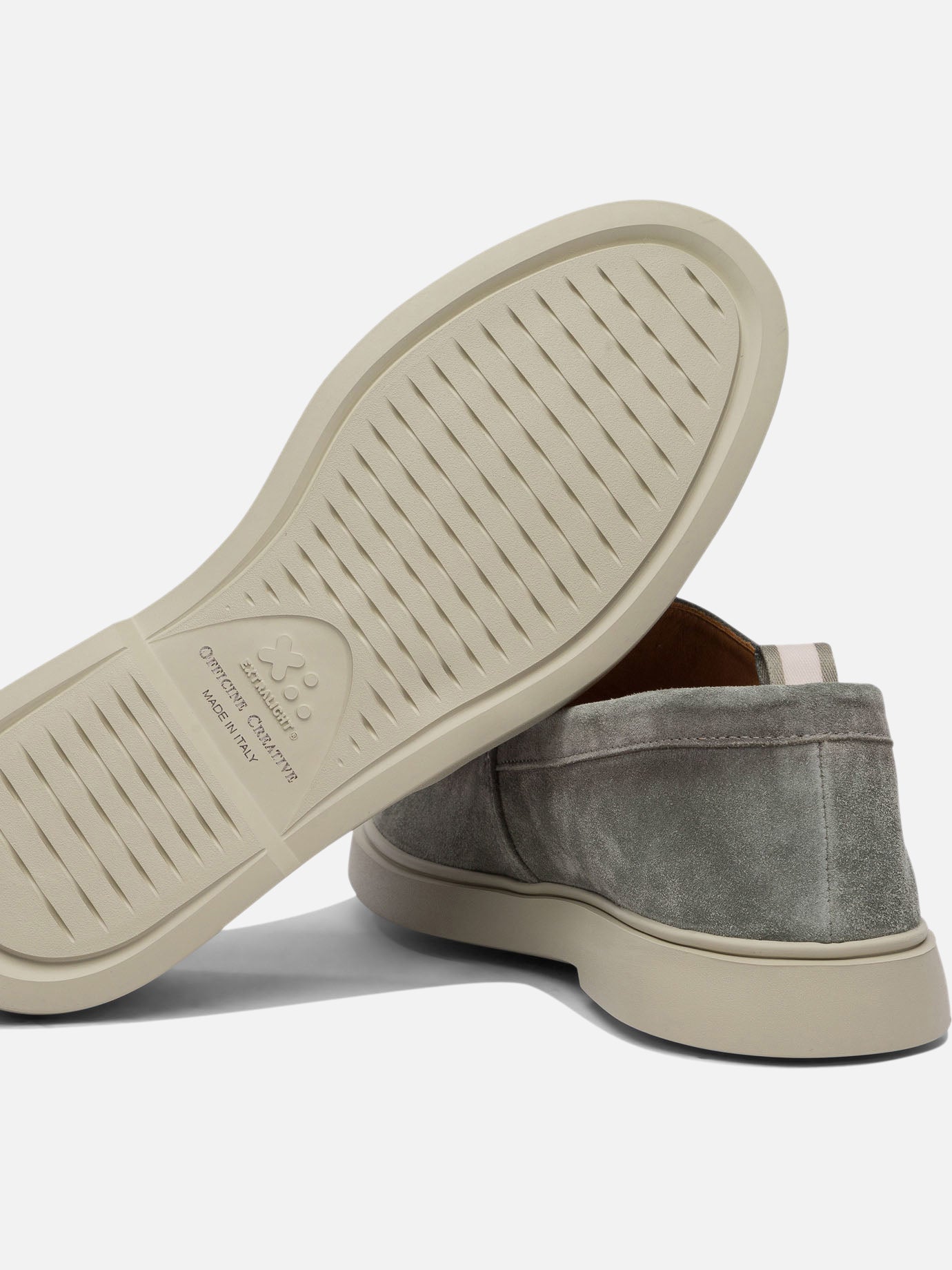 Officine Creative Mocassini &quot;Bones 002&quot; 19153469_40 Grey thumbnail_5