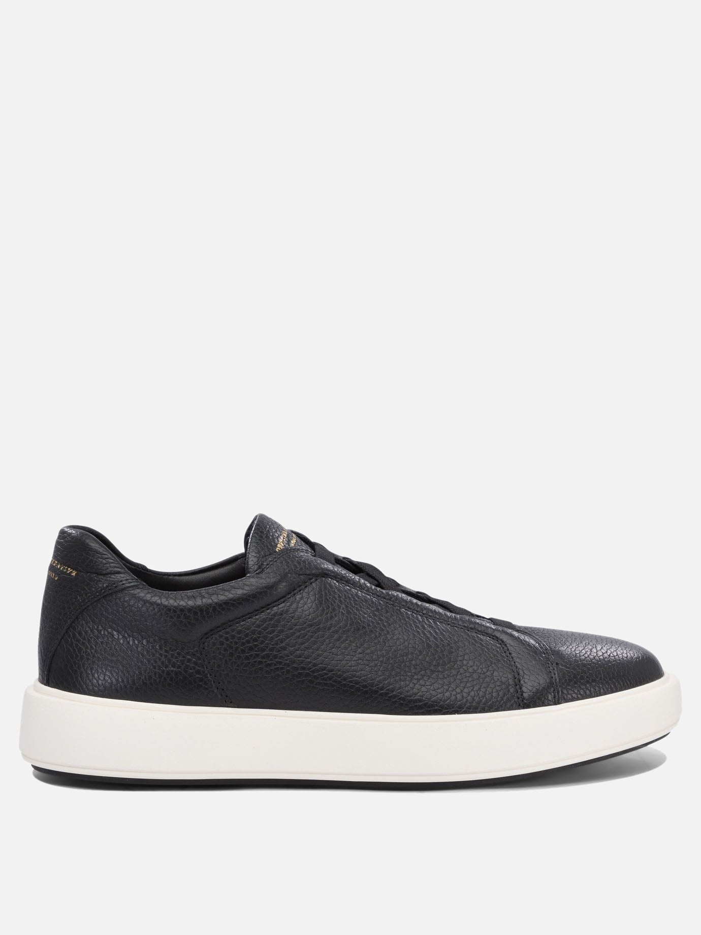 Sneaker basse 100% leather - 100% rubber  Blu - Officine Creative Uomo | PDP | VIETTI Online Store | thumbnail