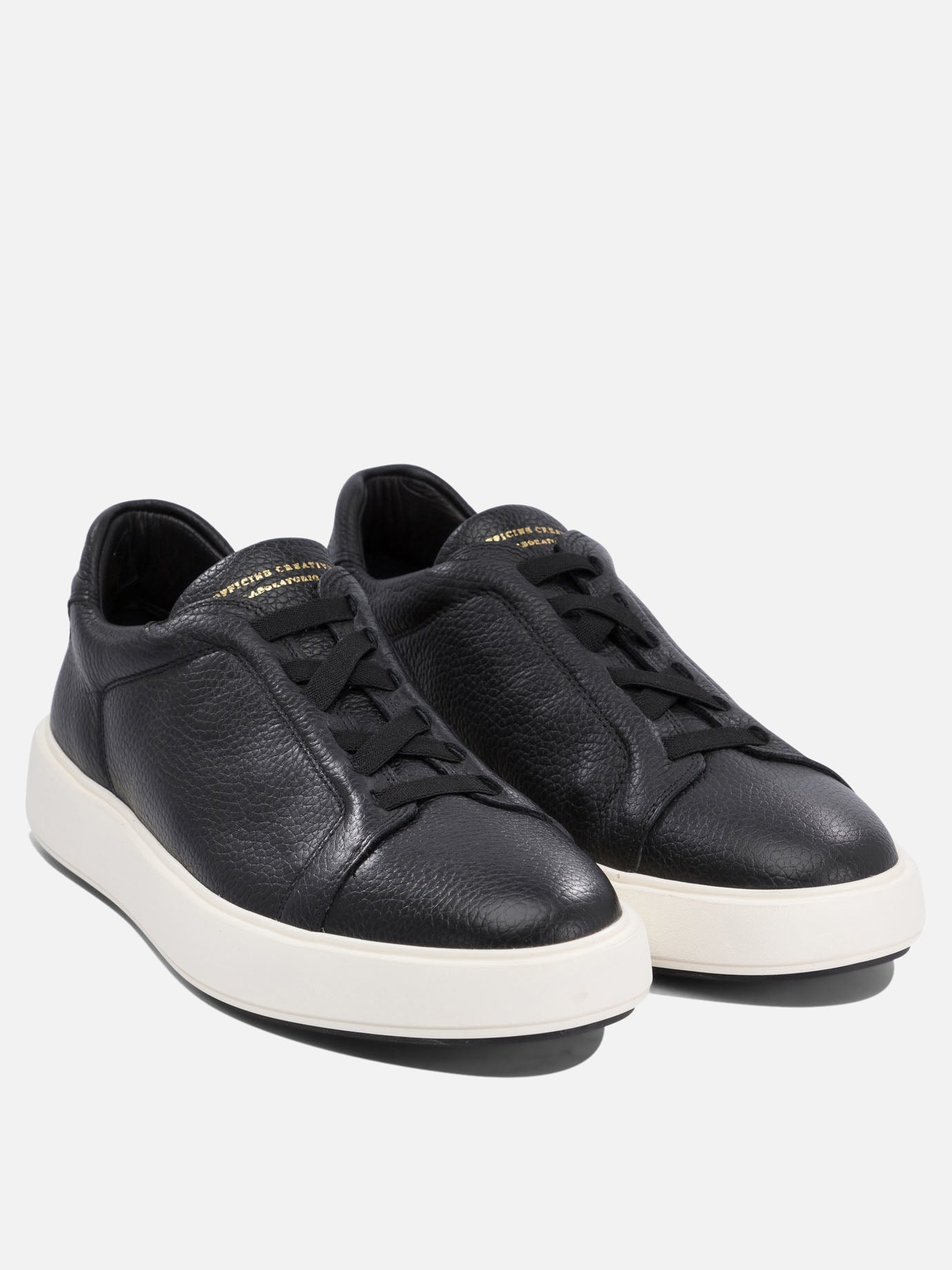 Sneaker basse 100% leather - 100% rubber  Blu - Officine Creative Uomo | PDP | VIETTI Online Store | thumbnail_2