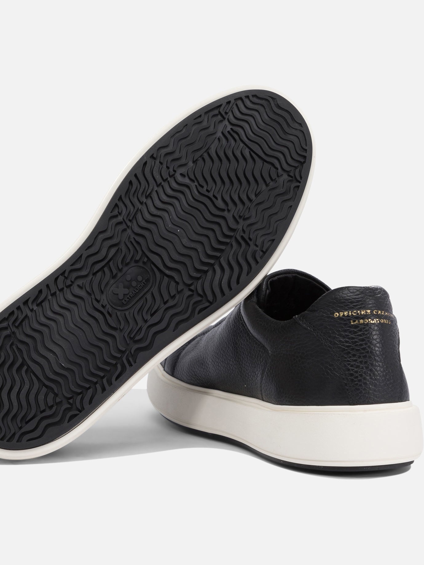 Sneaker basse 100% leather - 100% rubber  Blu - Officine Creative Uomo | PDP | VIETTI Online Store | Zoom-Modal_5
