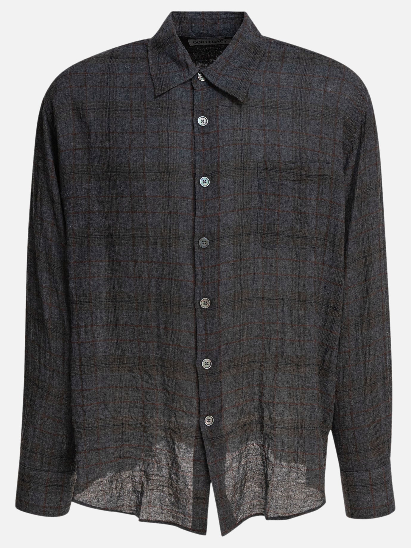 Our Legacy "Above" shirt Grey
