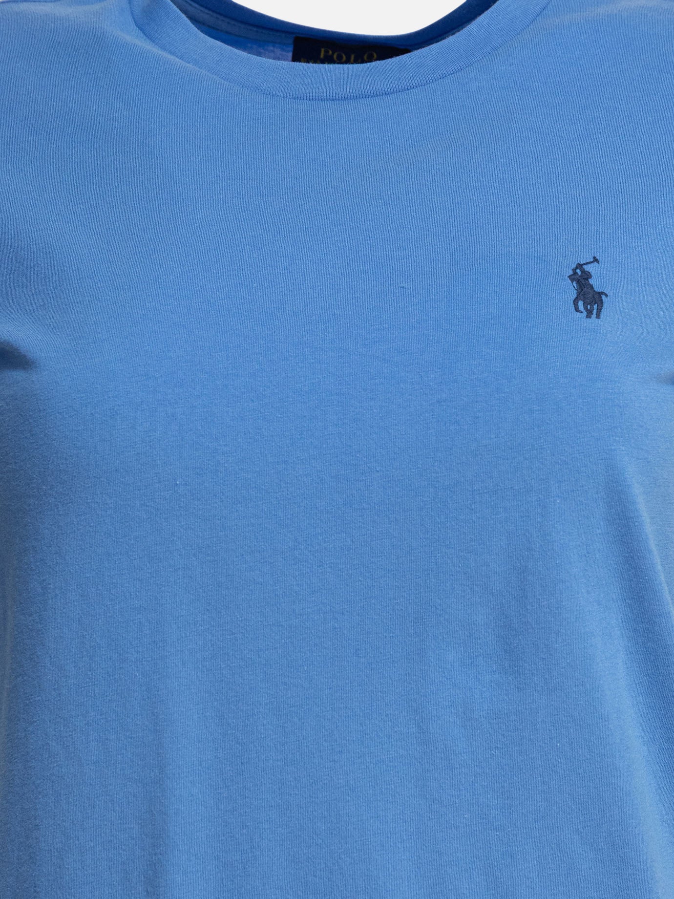 Polo Ralph Lauren Slim-fit cotton T-shirt 18433631_XS Light blue thumbnail_3
