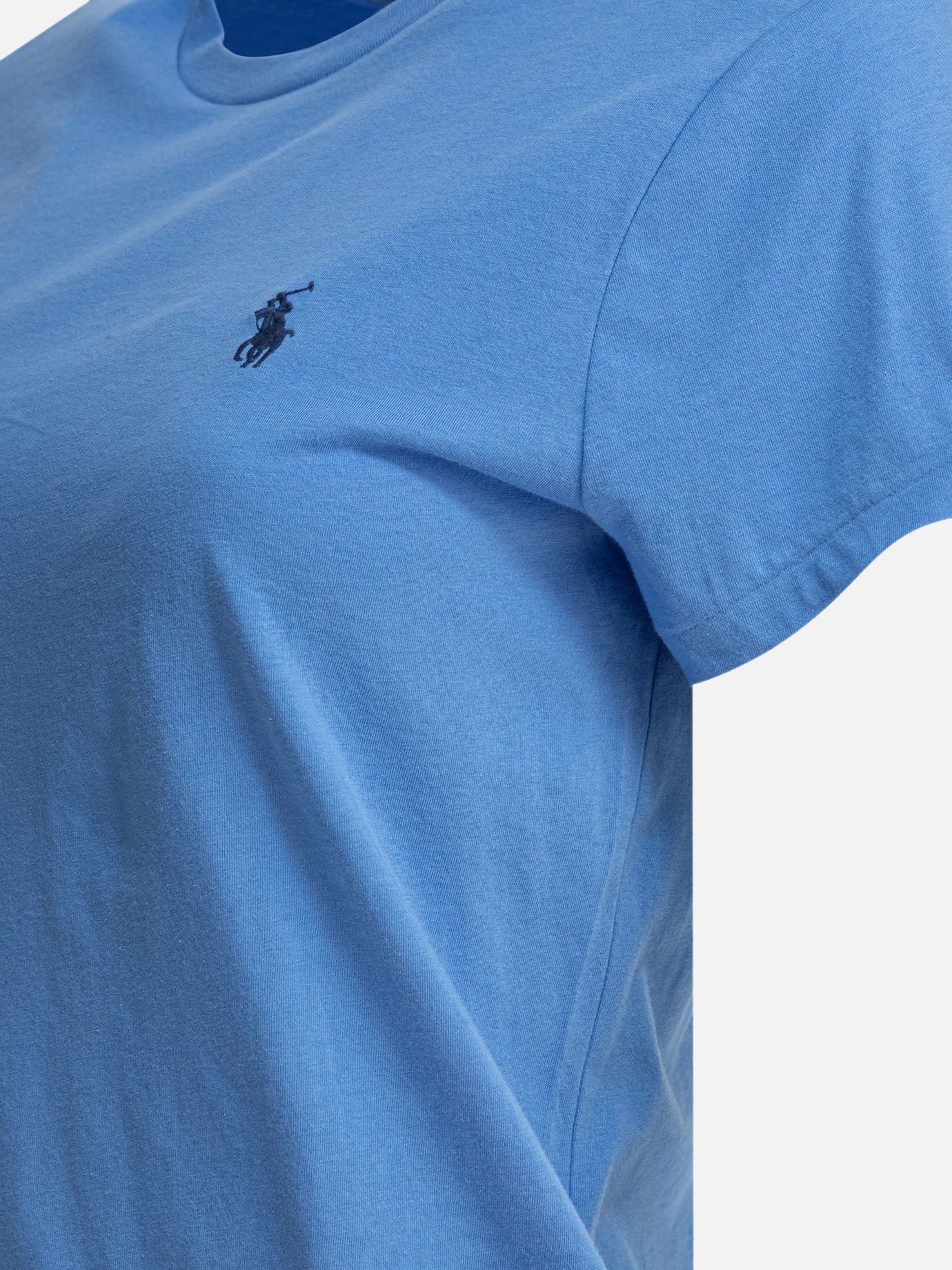 Polo Ralph Lauren Slim-fit cotton T-shirt 18433631_XS Light blue thumbnail_4