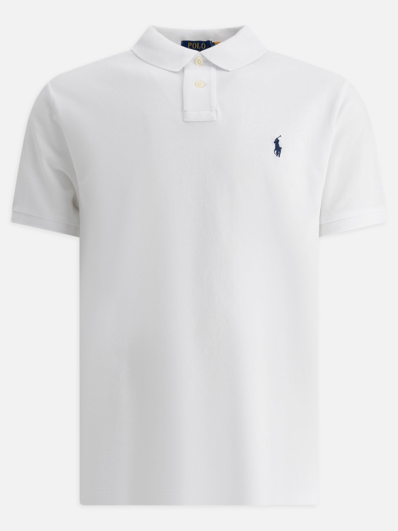Polo Ralph Lauren Pique polo shirt 12311999_S White thumbnail_1