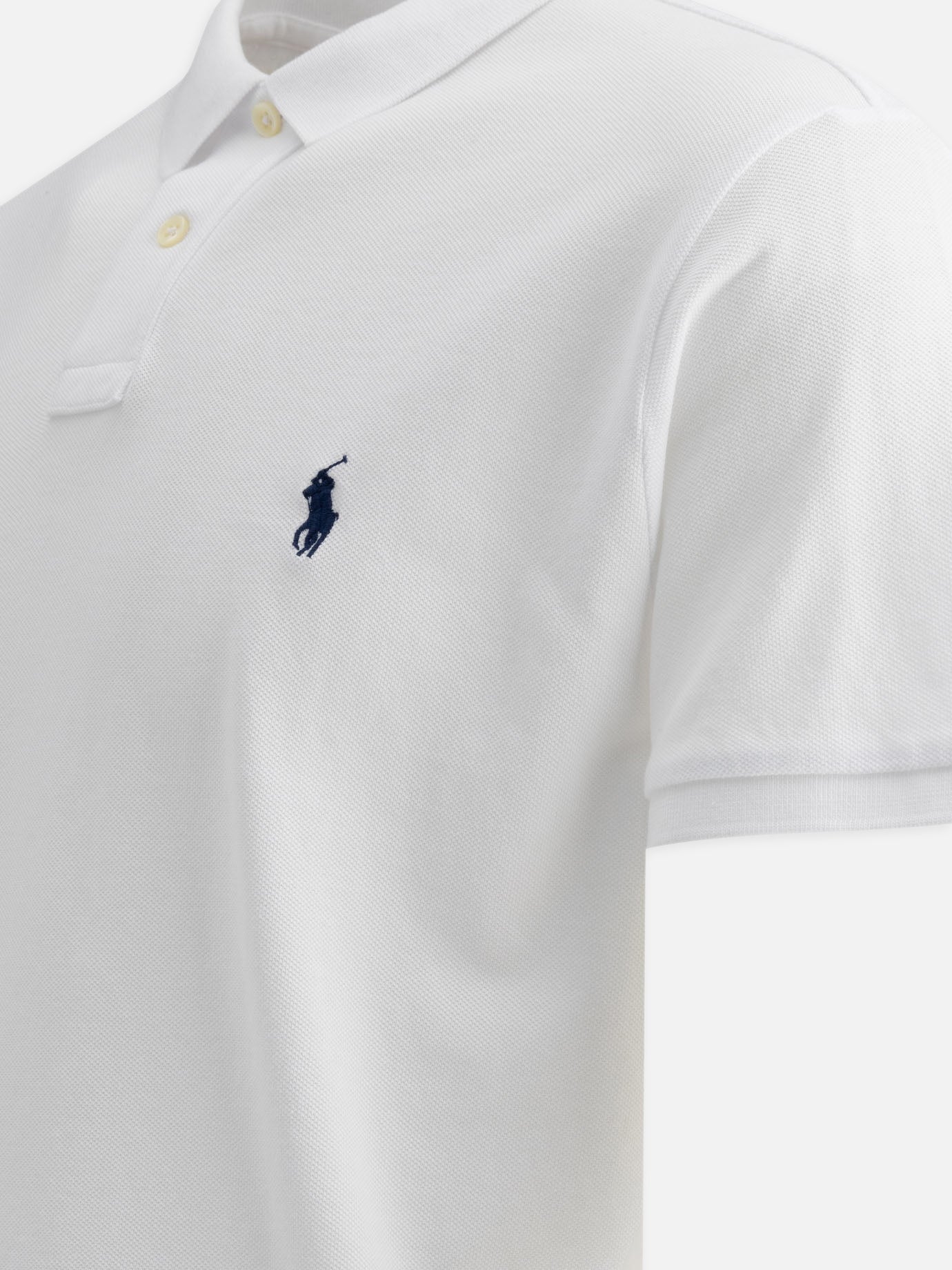 Polo Ralph Lauren Pique polo shirt 12311999_S White thumbnail_4