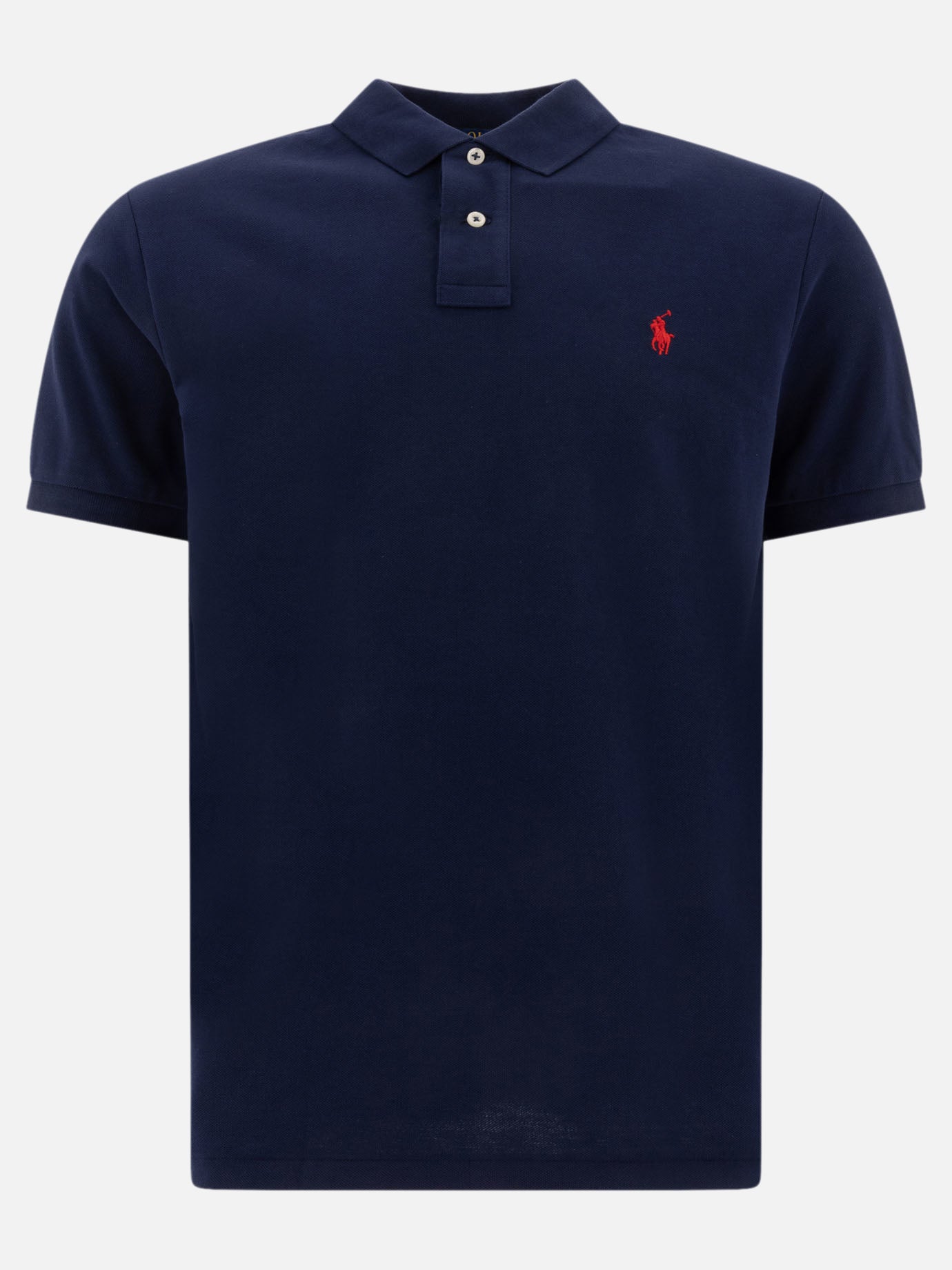 Polo con bottoni Logo  Blu - Polo Ralph Lauren Uomo | PDP | VIETTI Online Store | thumbnail