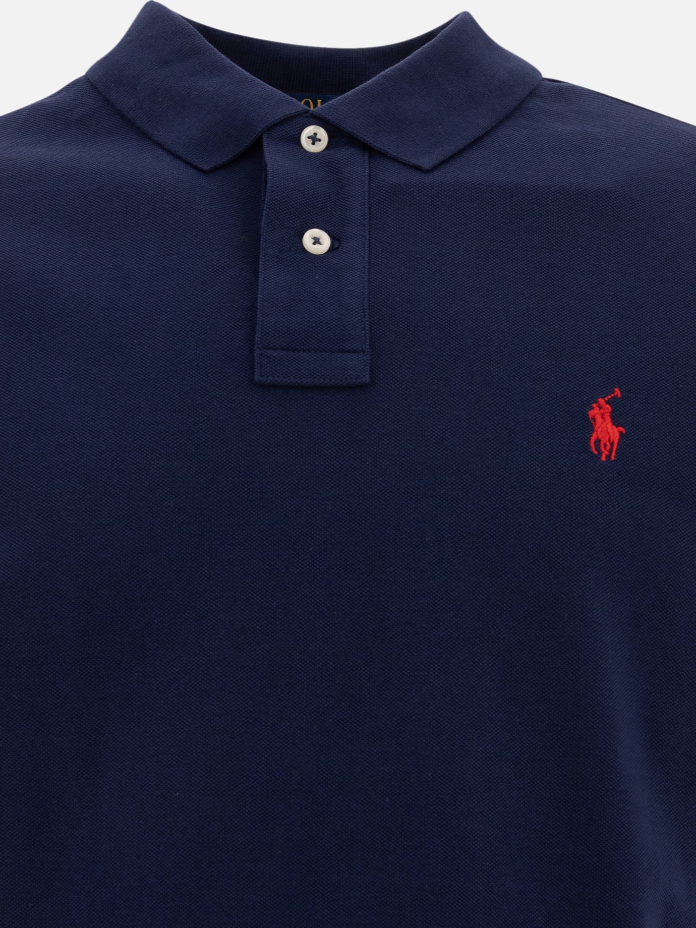 Polo con bottoni Logo  Blu - Polo Ralph Lauren Uomo | PDP | VIETTI Online Store | Zoom-Modal_3
