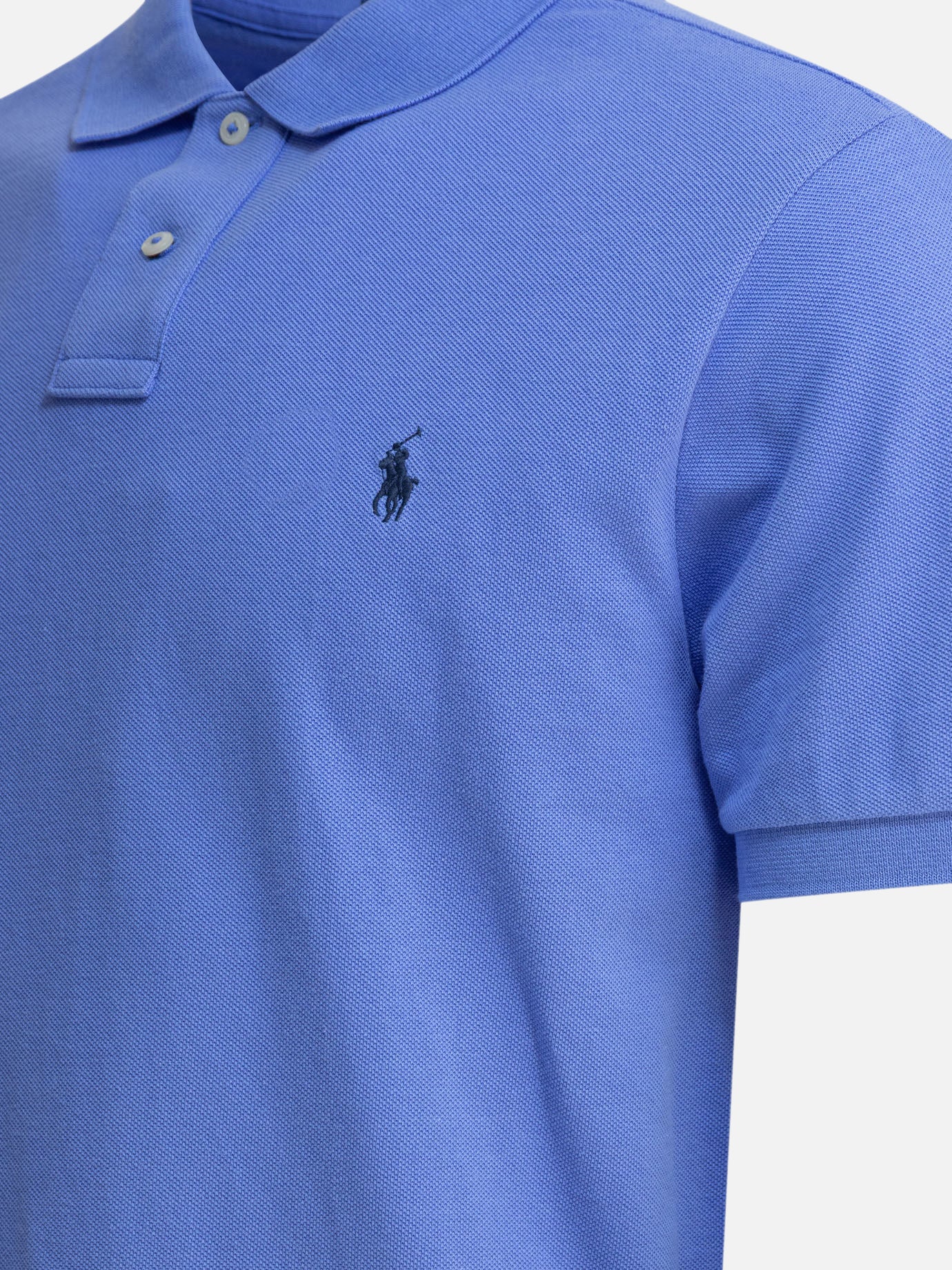 Polo Ralph Lauren Polo in piquè 17011840_S Blue thumbnail_4