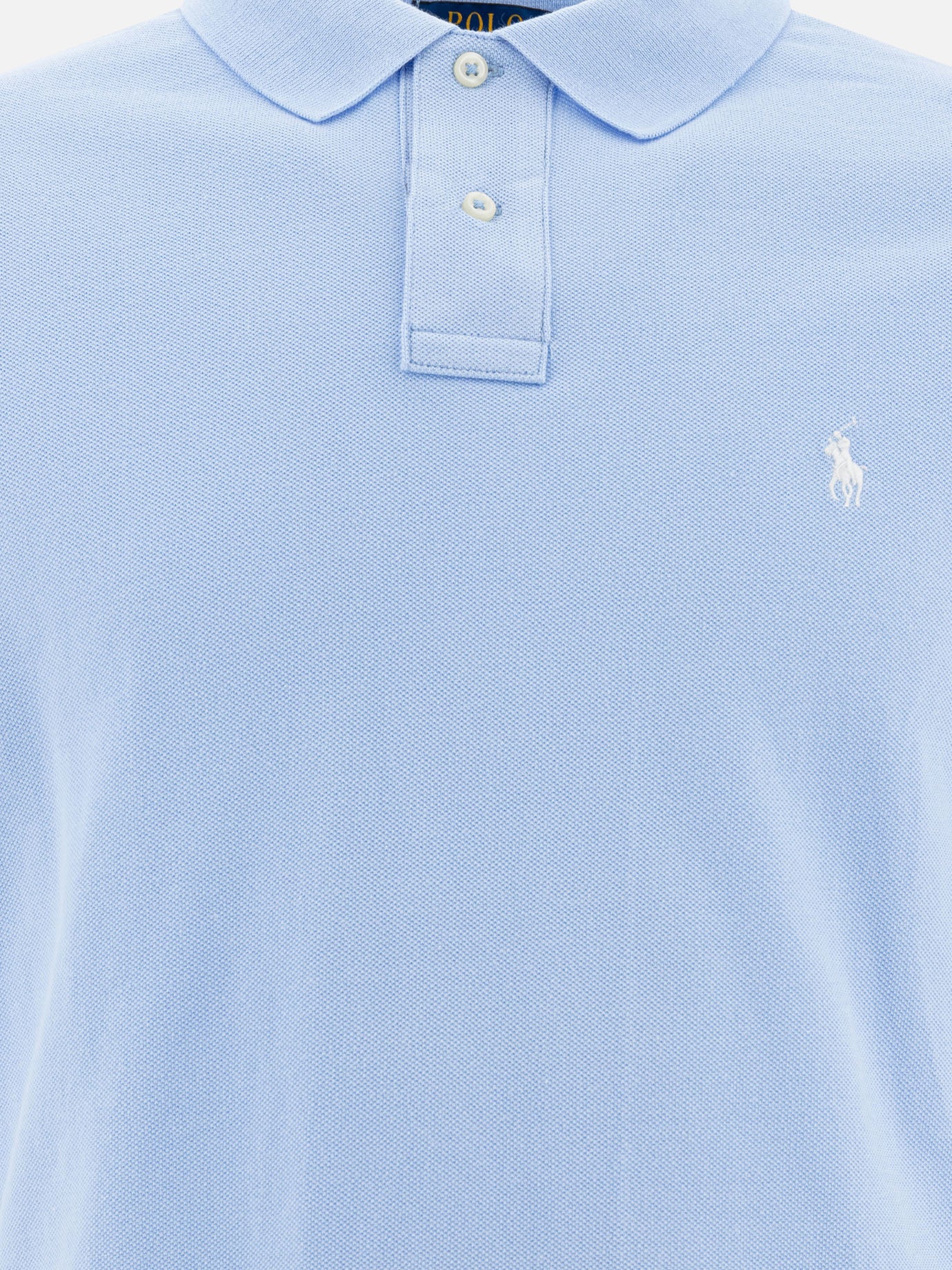 Polo Ralph Lauren Pique polo shirt 19959177_S Light blue thumbnail_3