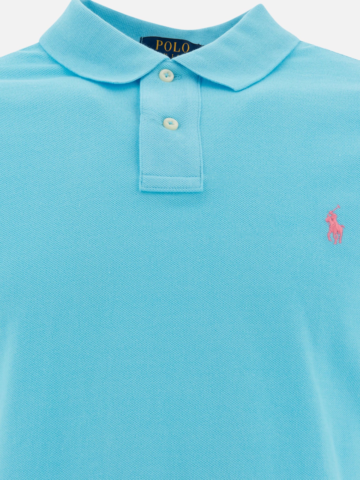 Polo Ralph Lauren Polo in piquè 12535107_S Light blue thumbnail_3
