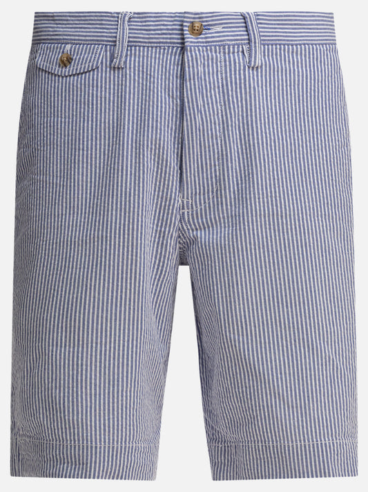 Five pockets shorts Striped  Blue - Polo Ralph Lauren Men | PDP | VIETTI Online Store 
