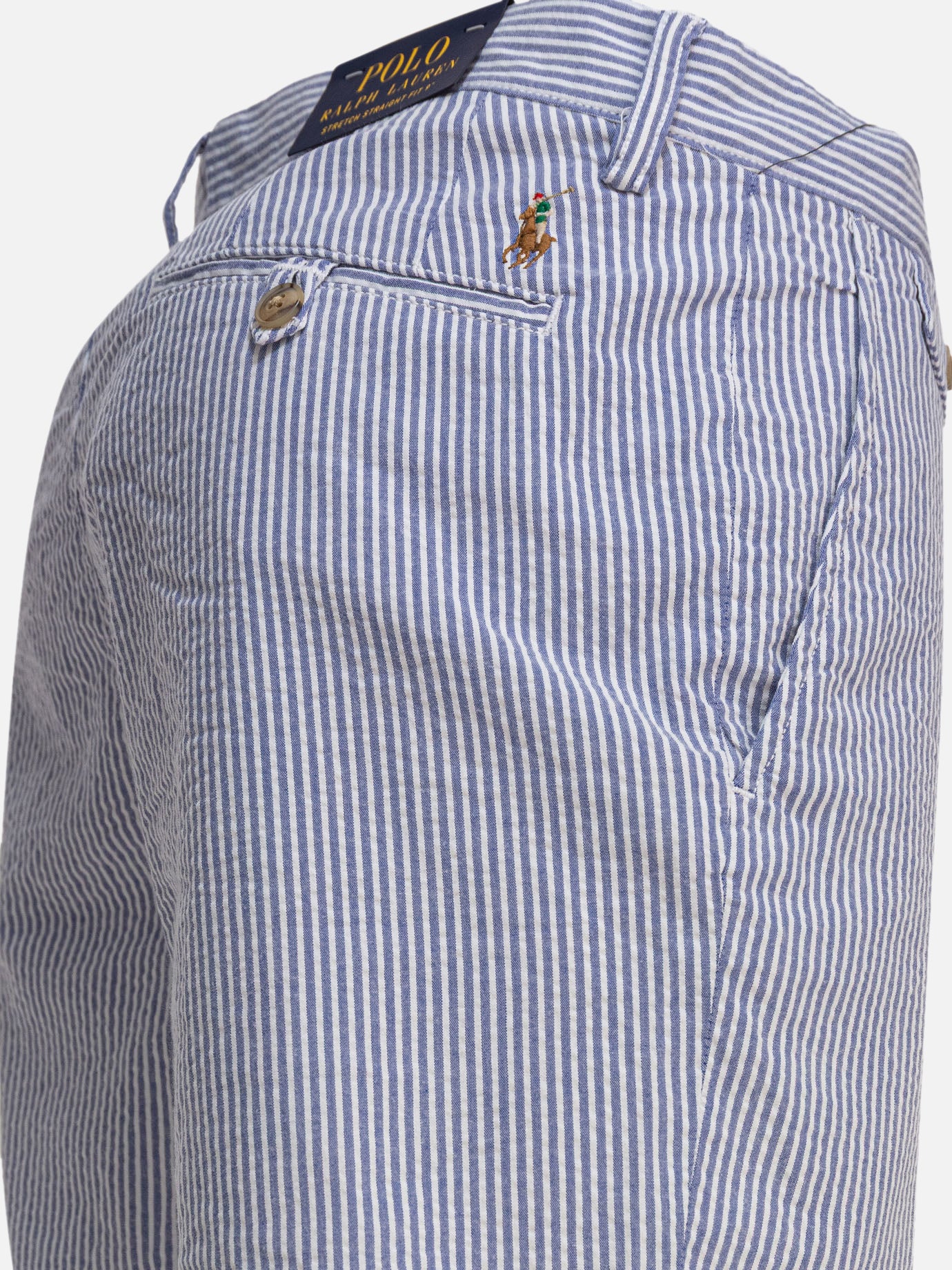 Short cinque tasche Striped  Blu - Polo Ralph Lauren Uomo | PDP | VIETTI Online Store | thumbnail_3