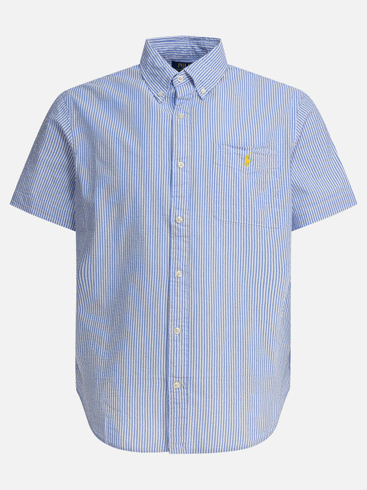 Camicie casual Striped  Azzurro - Polo Ralph Lauren Uomo | PDP | VIETTI Online Store 
