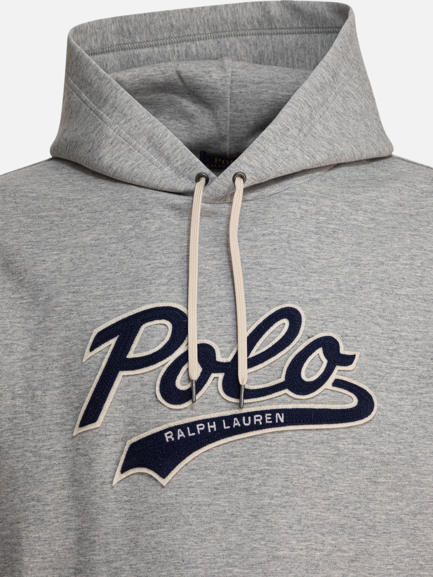 Polo Ralph Lauren Felpa con cappuccio con logo 18287525_S Grey thumbnail_3