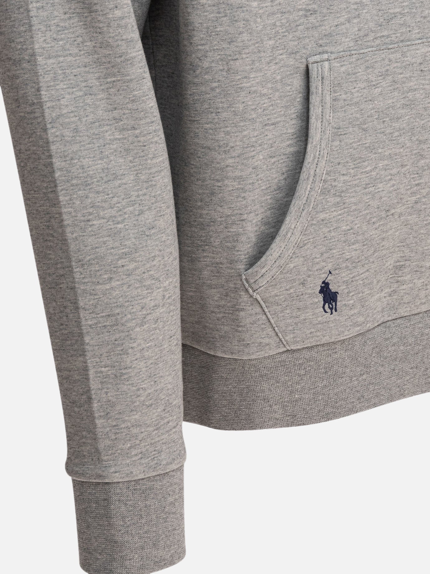 Polo Ralph Lauren Felpa con cappuccio con logo 18287525_S Grey thumbnail_4