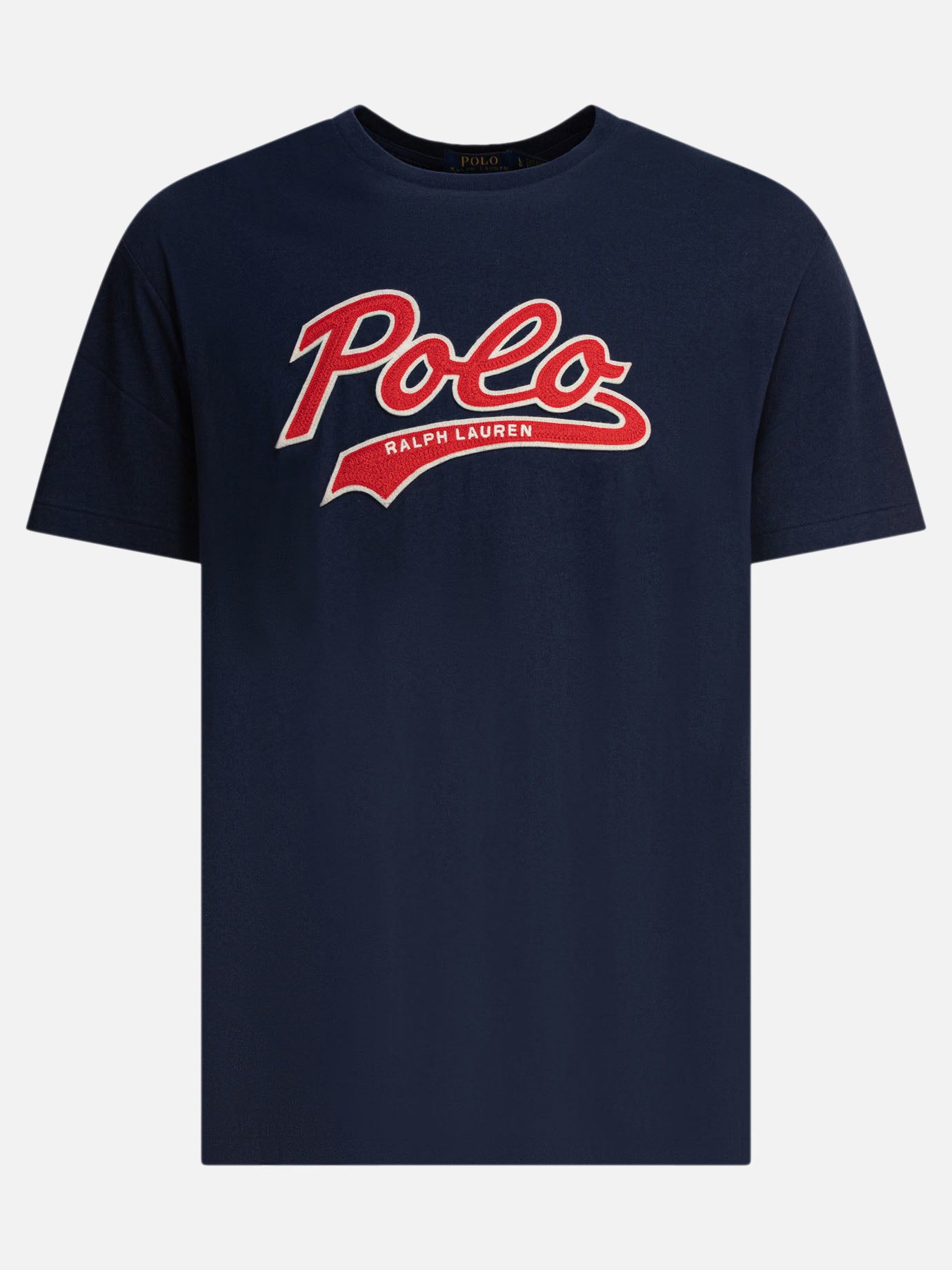 T-shirt girocollo Logo  Blu - Polo Ralph Lauren Uomo | PDP | VIETTI Online Store | Zoom-Modal
